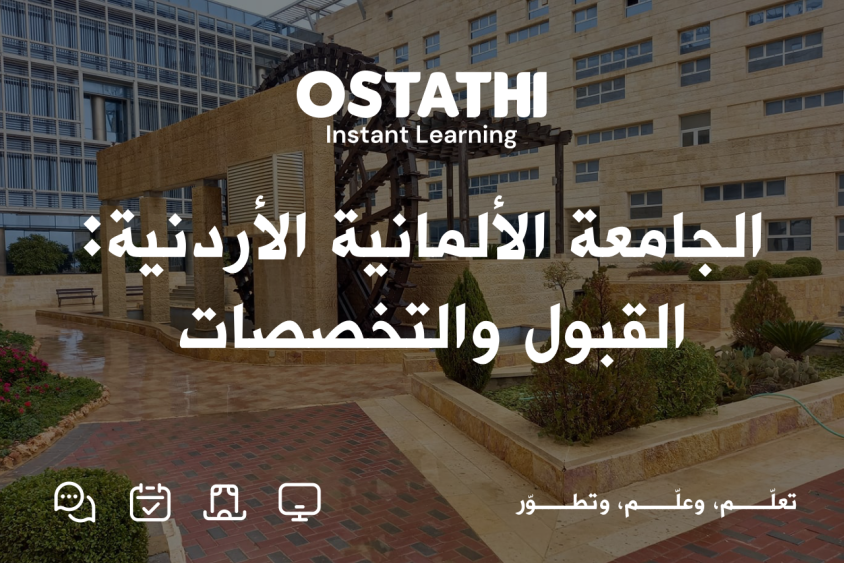 الجامعة الألمانية الأردنية: دليل شامل للتخصصات ومعدلات القبول والتسجيل والدراسات العليا 